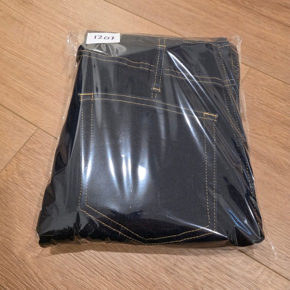 FRAME Wide Leg High Rise Jeans Rinse Womens Size 29 Blue Indigo Retro Boho - Picture 10 of 10